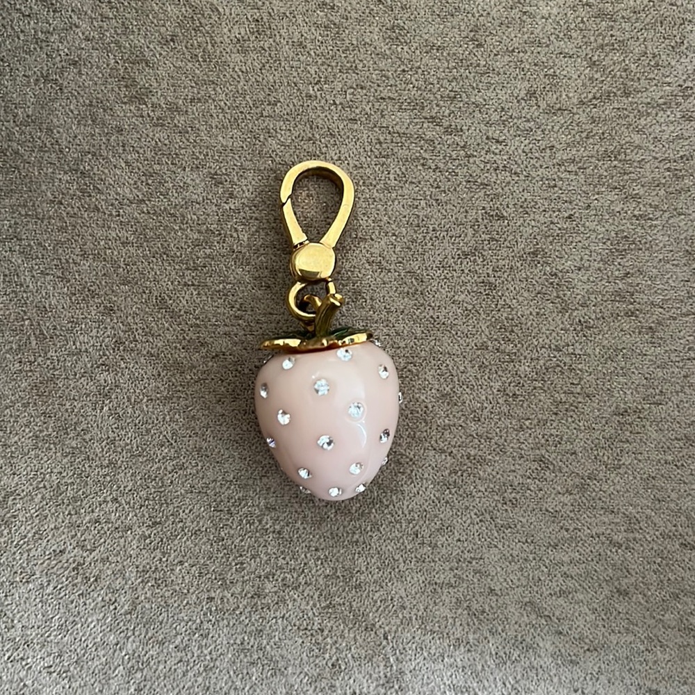Juicy couture pink strawberry charm